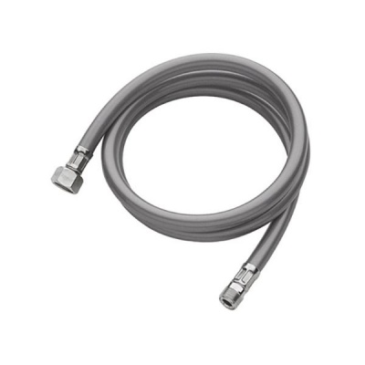 Replacement Hose for Hairdressing Salons - Smooth Grey PVC